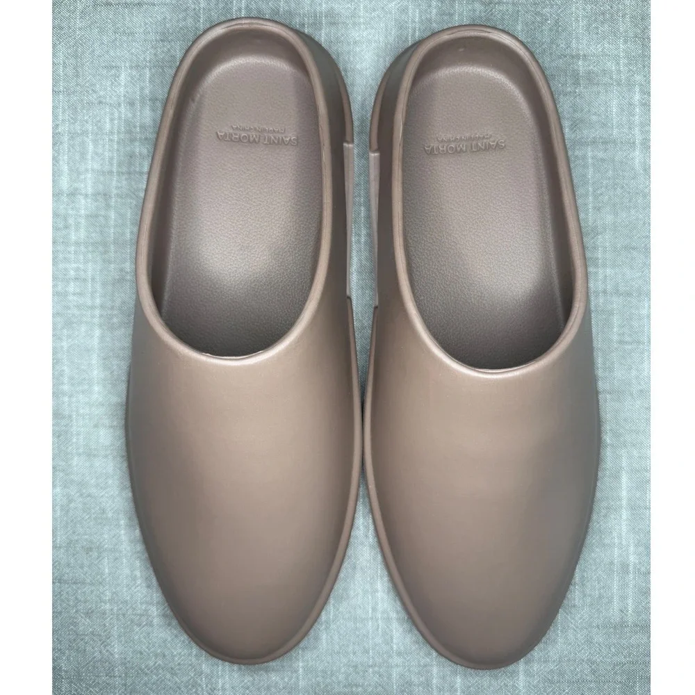 Saint‎ Morta Flow Slide Taupe Mens Size 8 SMFLOWSL-TAUPE-8 Minimalist Mules